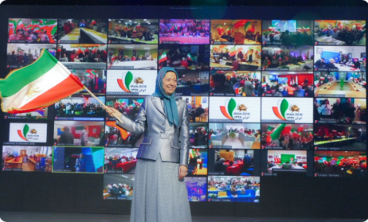 السيدة مريم رجوي الرئىسة المنتخبة من قبل المقاومة الايرانية 