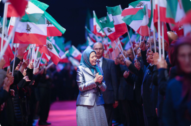 الرئيسة مريم رجوي و التجمع السنوي للمقاومة الايرانيه في باريس 30 حزيران 2018