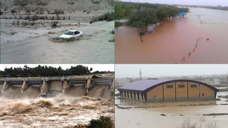 الفيضانات في ايران 