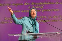 السيدة مريم رجوي الرئىسة المنتخبة من قبل المقاومة الايرانية 