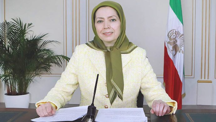السيدة مريم رجوي رئيسة الجمهورية المنتخبة من قبل المجلس الوطني للمقاومة الإيرانية