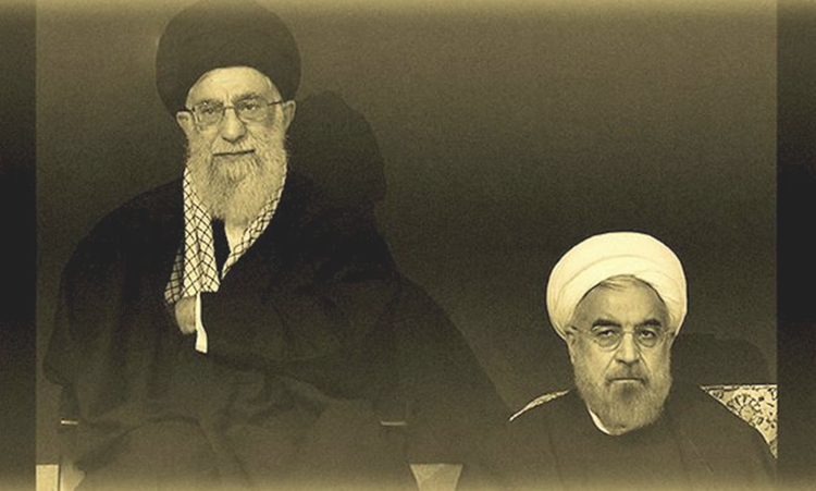 خامنئی و روحانی 