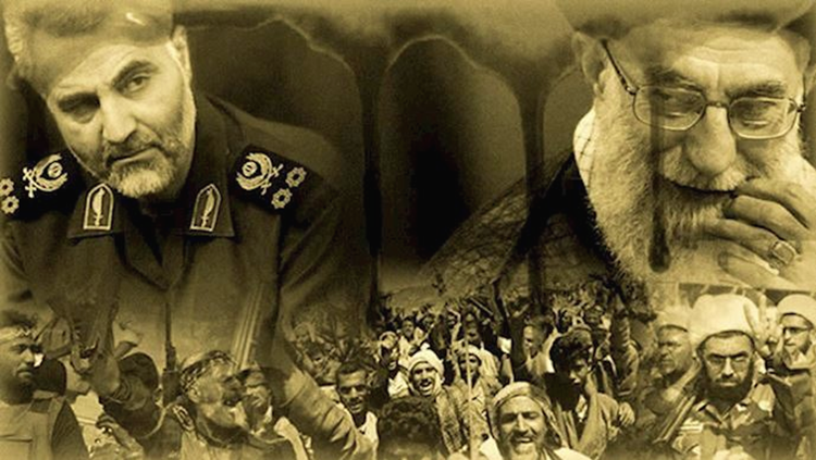 خامنئی و سلیمانی