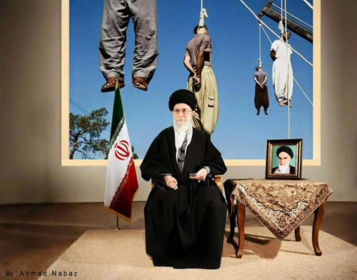خامنئی و الاعدامات فی ایران 