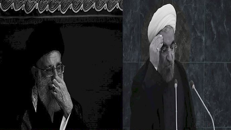خامنئی و روحانی 