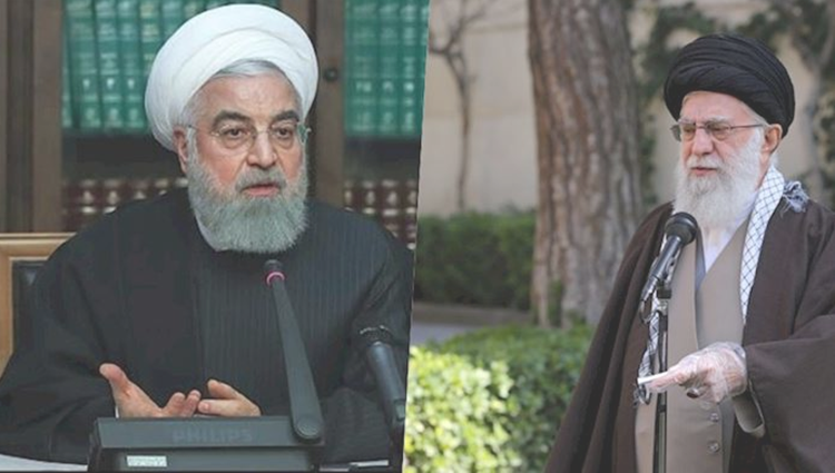 الملالی خامنئی و روحانی 