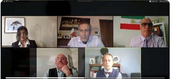  مؤتمر اونلاين لاطباء إيرانيين