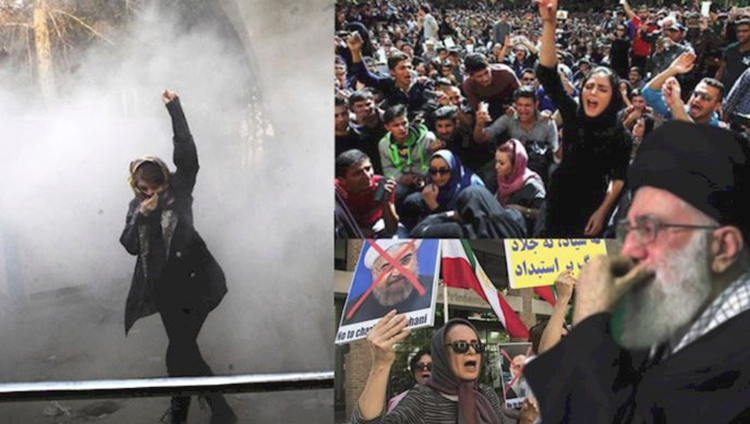 الاحتجاجات فی ایران