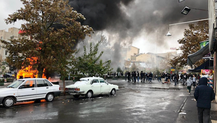 الاحتجاجات فی ایران