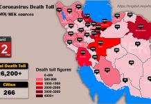 إيران.. أكثر من 26200 شخص عدد متوفي ضحايا كورونا في 266 مدينة