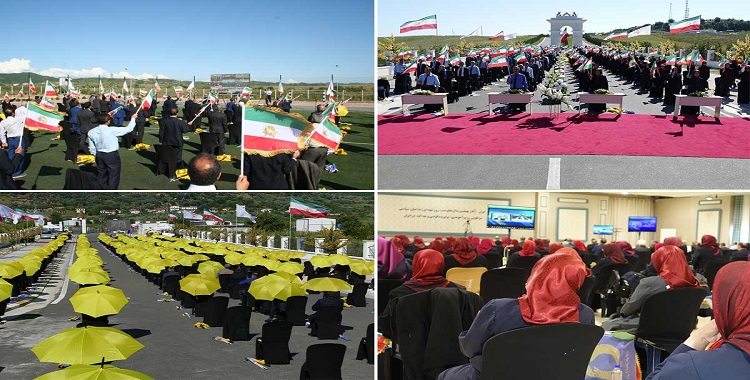 المؤتمر العالمي من أجل إيران حرة لتأييد انتفاضة الشعب الإيراني
