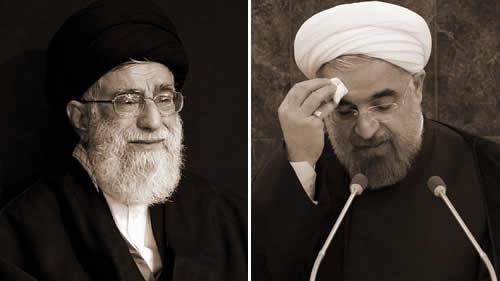 روحانی و خامنئی