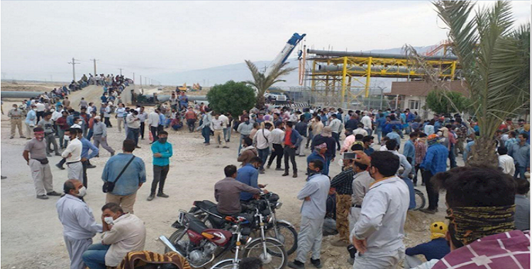 امتداد إضراب عمال وموظفي المصافي والمنشآت النفطية في يومه السادس إلى 11 محافظة