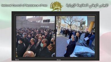احتجاجات عارمة للمتقاعدين على مستوى البلاد في 22 مدينة بشعارات