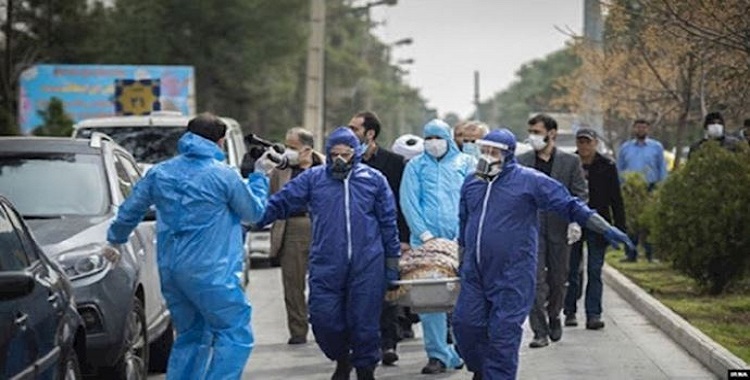 أكثر من 255300 حالة وفاة كورونا في 539 مدينة في إيران