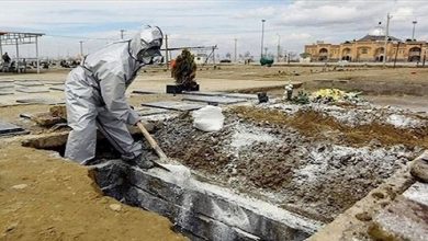 أكثر من 278300 حالة وفاة بفيروس كورونا في 541 مدينة في إيران