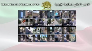 بناءً على تقارير 1200 صحفي ومراسل لقناة سيماي آزادي من 400 مدينة، تعلن مجاهدي خلق الإيرانية: