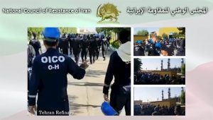 امتداد إضراب عمال العقود في صناعات النفط والبتروكيماويات إلى المزيد من المدن والمنشآت