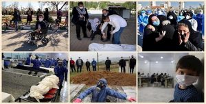 أكثر من 323200 حالة وفاة بفيروس كورونا في 547 مدينة في إيران