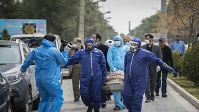 أكثر من 321900 حالة وفاة بفيروس كورونا في 547 مدينة في إيران
