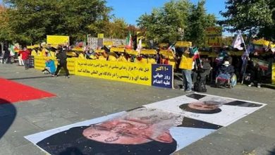 تظاهرات موسعة للإيرانيين في 21 مدينة (14 دولة) بمناسبة اليوم العالمي لمناهضة عقوبة الإعدام