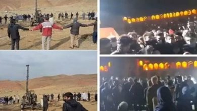 اعتصام وتظاهرات مزارعي اصفهان لليوم الخامس على التوالي