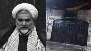 شباب الانتفاضة يضرمون النار في مكتب المعمم ”نوروزي“ عضو مجلس شورى الملالي وقاتل منتفضي نوفمبر 2019