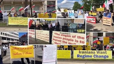 الاحتجاجات الشعبية في داخل وخارج إيران تثير ذعر نظام الملالي