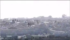 هجوم وحشي على المواطنين البلوش في منطقة شيراباد بمدینة زاهدان وتدمير منازلهم