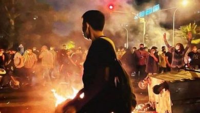 لهيب الانتفاضة الايرانية