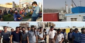 طرد 4 آلاف عامل في إيران بسبب مشارکتهم في الاضرابات