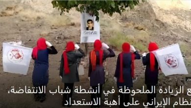 مع الزيادة الملحوظة في أنشطة شباب الانتفاضة، النظام الإيراني على أهبة الاستعداد