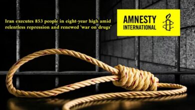 منظمة العفو الدولية: خطر إعدام 15 سجينا سياسيا من قبل النظام الإيراني