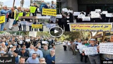 تصاعد الغضب الشعبي،344 حركة احتجاجية خلال أكتوبر 2024 في إيران