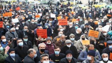 تجمعوا في خرم آباد الواقعة غرب إيران- حدادًا على شهداء انتفاضة 2022