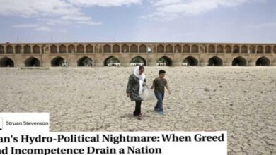خلف كواليس أزمة المياه في إيران؟!