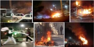 الانتفاضة تهجم والنظام الايراني في دفاع سلبي