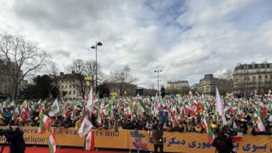 100 ألف إيراني هتفوا من برلين للجمهورية الديمقراطية