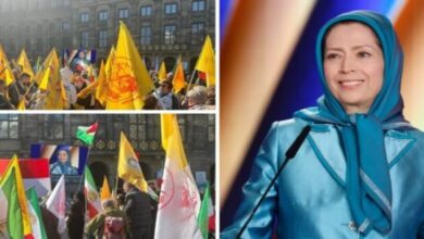 مظاهرات حاشدة في أمستردام… رجوي تدعو للاعتراف بالحكومة المؤقتة للمقاومة الإيرانية